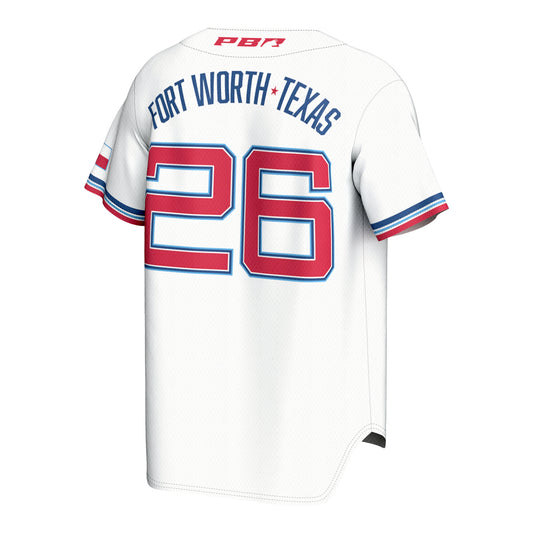 PBR 2026 World Finals Baseball Jersey - White