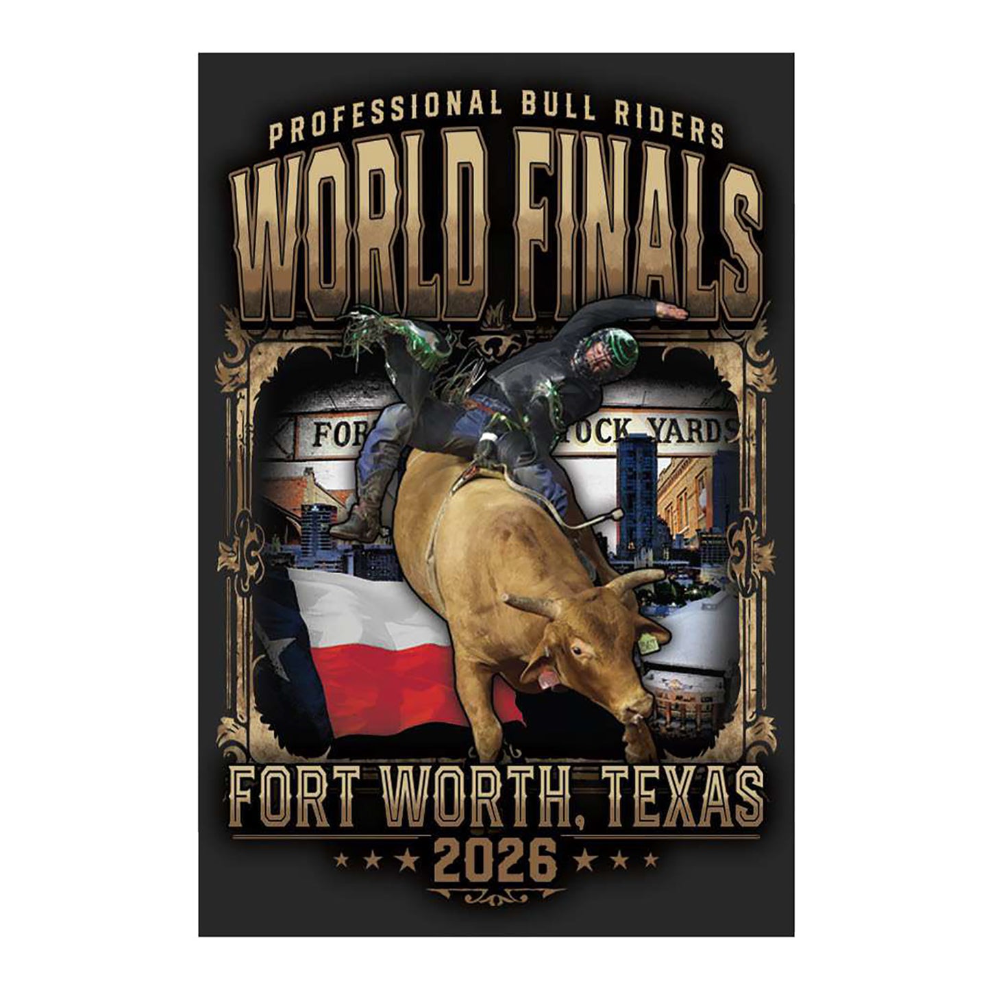 PBR 2026 World Finals Signature Sign Magnet