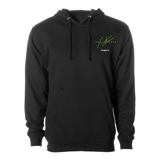 John Crimber Signature Portrait Rider Hoodie - Black