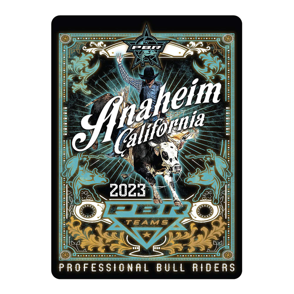 2023 PBR Teams Series Event Magnet - Anaheim