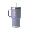 YETI® 25 oz. Purple Rambler Mug with Straw Lid