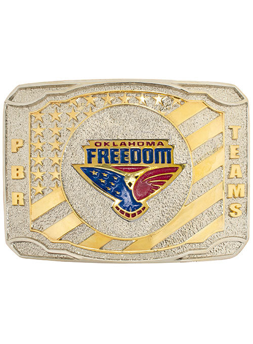 Oklahoma Freedom Inaugural Teams Buckle PBR Shop