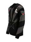 Arizona Ridge Riders Jersey in Black and Grey - Left Side View