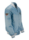 Carolina Cowboys Jacket in Light Blue - Right Side View