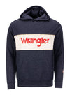 PBR Wrangler Hoodie in Navy Heather - Front View