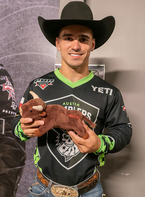 Woopaa Plush Bull with Jose Vitor Leme