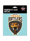 Texas Rattlers 6x6 Decal