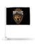 Texas Rattlers Fan Pack, Car Flag in Black - Front View