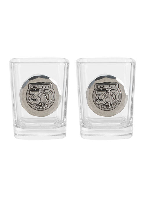 PBR 30th Anniversary Shot Glass Set with Gift Box