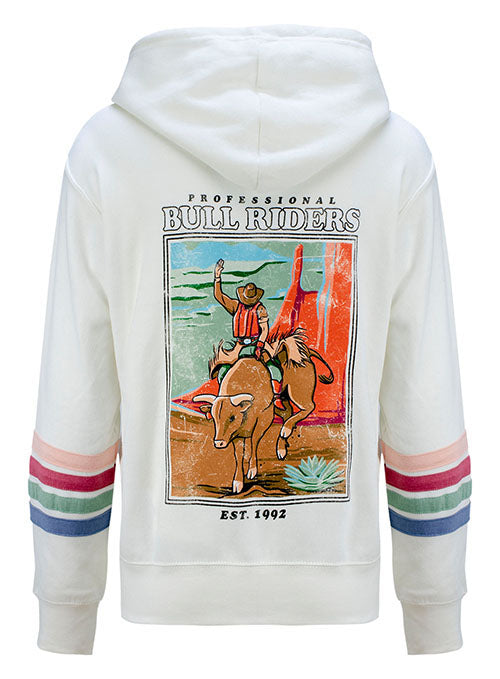 Ladies PBR Vintage Poster Full-Zip Sweatshirt