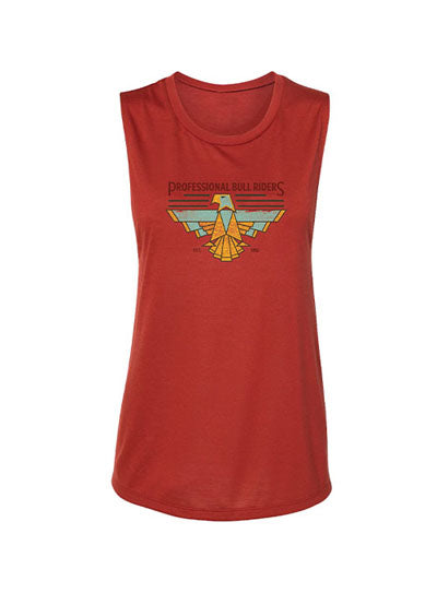 Ladies PBR Southwestern Eagle Tank Top