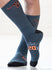 Wrangler Big Logo Sock in Gray - Model Shot