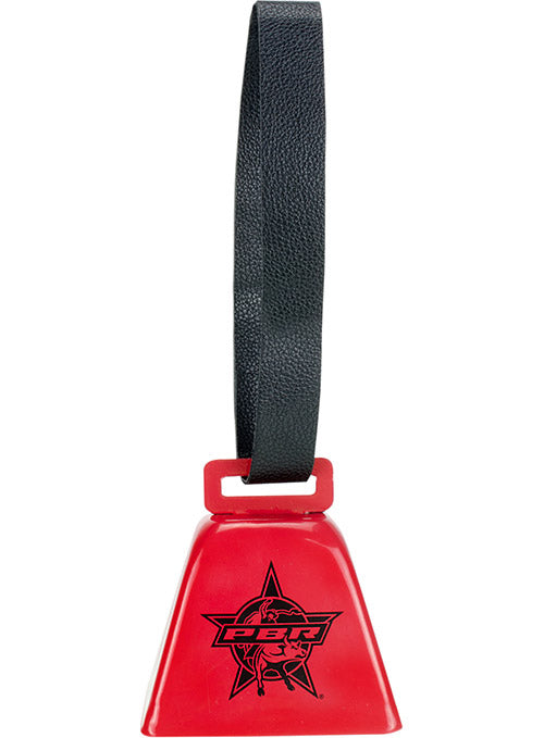 PBR Star Faux Leather Strap Cowbell