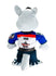 Global Cup Team USA Wolves Plush Mascot - Back View