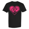 PBR Bull Head Heart Crest T-Shirt