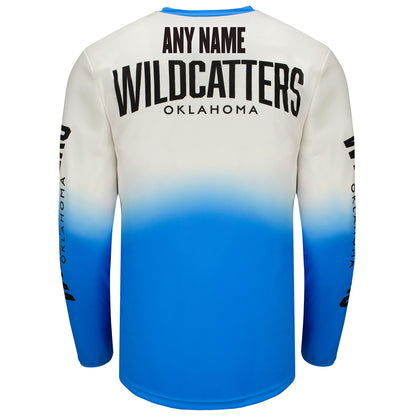 Oklahoma Wildcatters Personalized Jersey - Back 'Any Name' View