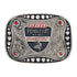 PBR Velocity Tour Belt Buckle - Front View