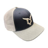 New York Mavericks 3D Icon Trucker Hat - Angled Right Side View