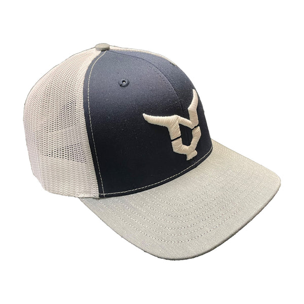 New York Mavericks 3D Icon Trucker Hat - Angled Right Side View