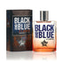 Black & Blue Flame Cologne by PBR - Bottle and Box Front View