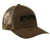 PBR Text Camo Mesh Back Hat - Front Right View
