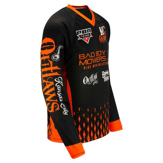 Kansas City Outlaws Jersey - Angled Right Side View