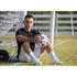 PBR Soccer Ball - Model Soccer Player Sitting with Ball - Front View