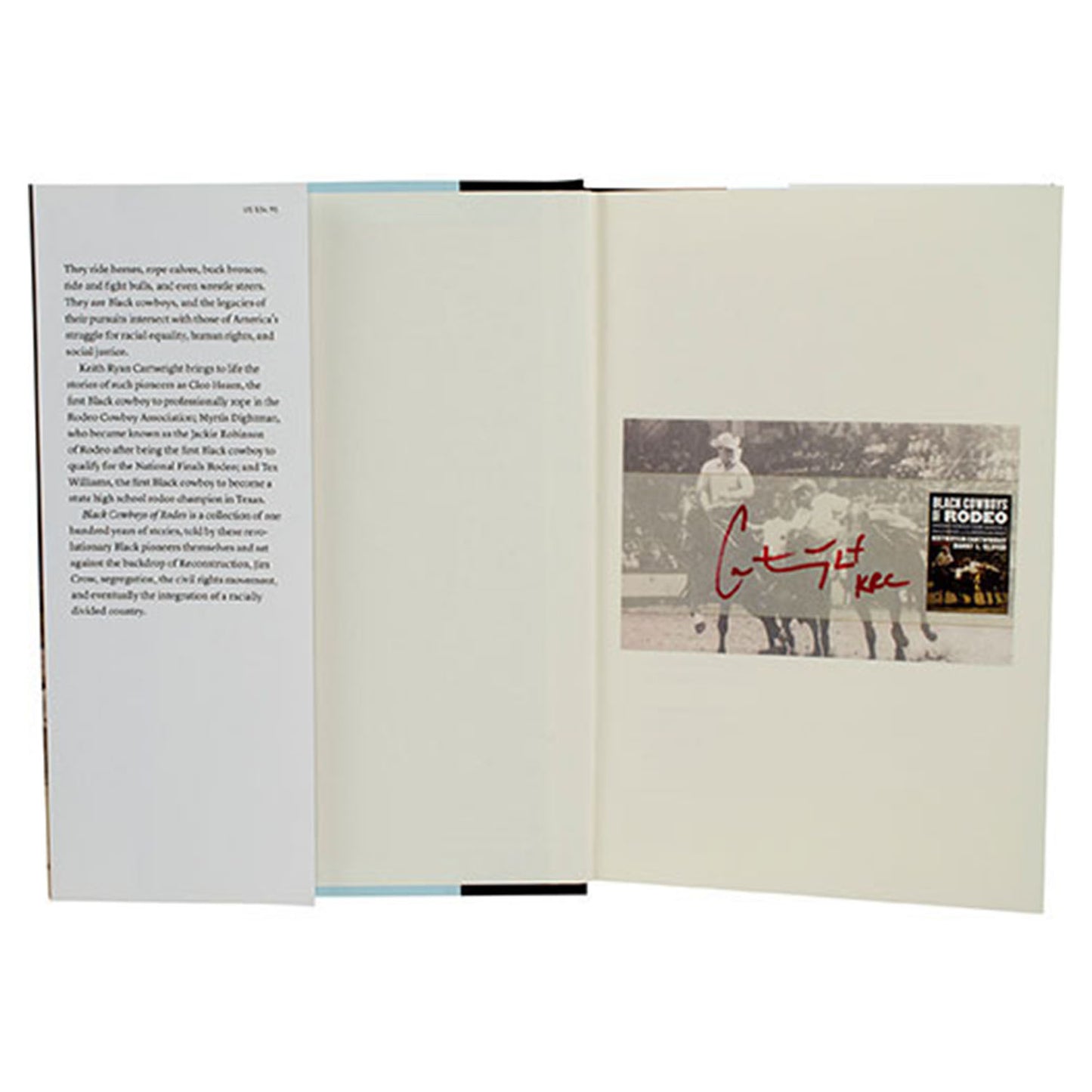 Black Cowboys of Rodeo by Keith Ryan Cartwright - Open View