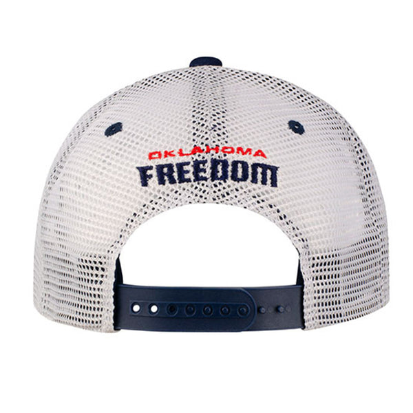 Oklahoma Freedom Trucker Hat - Back View