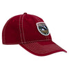 PBR World Finals 1994 Retro Logo Hat in Red - Angled Right Side View