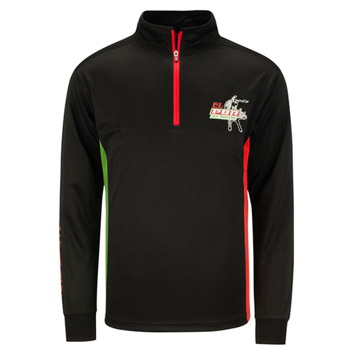 "El PBR" Wrangler Quarter Zip - Front View