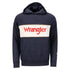 Wrangler Navy Heather Hoodie - Front View