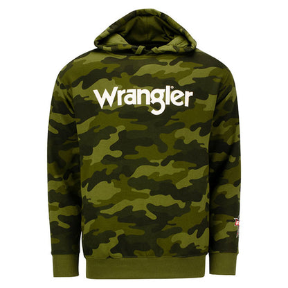 Wrangler Camouflage Hoodie - Front View