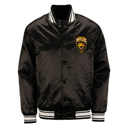 Texas Rattlers Satin Starter Jacket - Front View