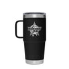 YETI® Rambler 20 oz. Black Mug with Stronghold™ Lid