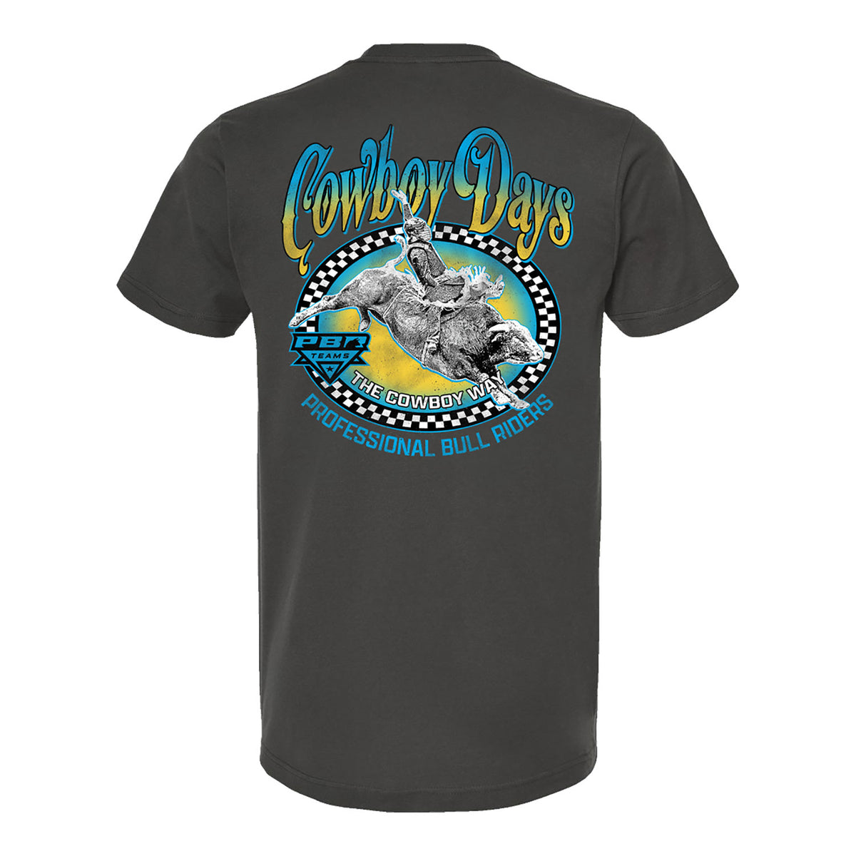 PBR Carolina Cowboys "The Cowboy Way" T-Shirt - Charcoal