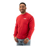 PBR Red Wrangler Long Sleeve Thermal - Model Image Angled Left Side View