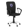 New York Mavericks Curve Task Chair - Angled Front Right View