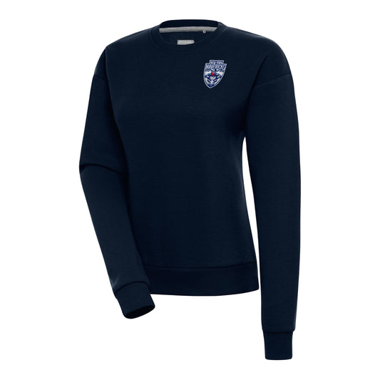 Ladies New York Mavericks Victory Crewneck Sweatshirt - Front View
