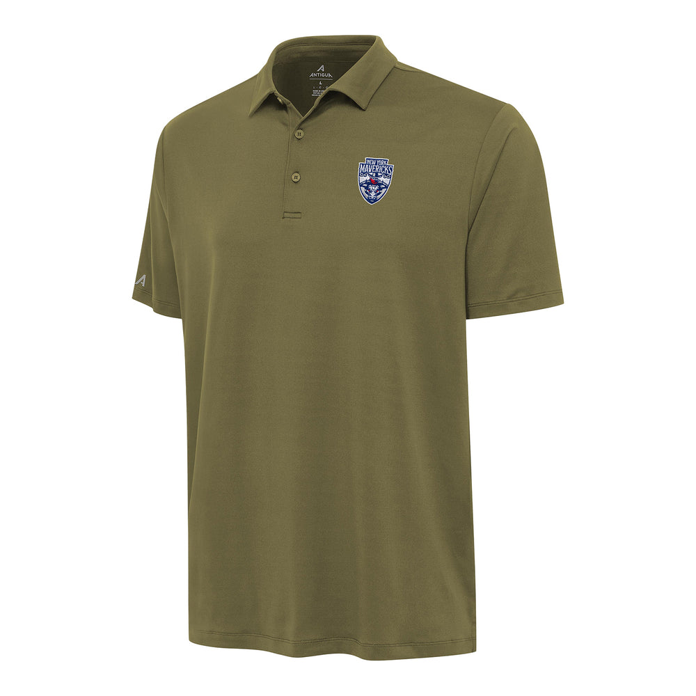 PBR x Antigua New York Mavericks Reprocess Polo - Burnt Olive