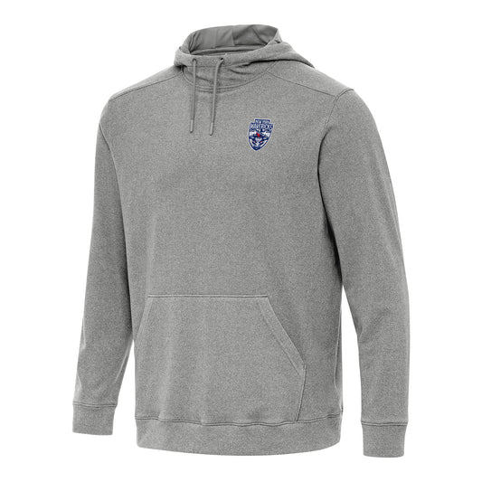 PBR x Antigua New York Mavericks Cloud Pullover Hoodie - Black Heather