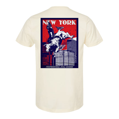 PBR New York Maverick NYC Poster T-Shirt - Natural