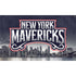 New York Mavericks 3' x 5' Team Flag - Back View