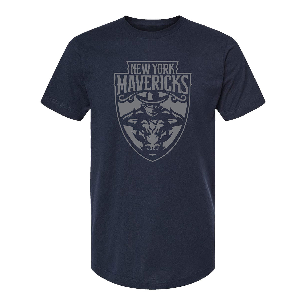 Youth New York Mavericks Logo T-Shirt - Navy
