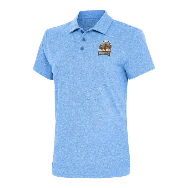 Ladies Oklahoma Wildcatters Motivated Polo - Front View