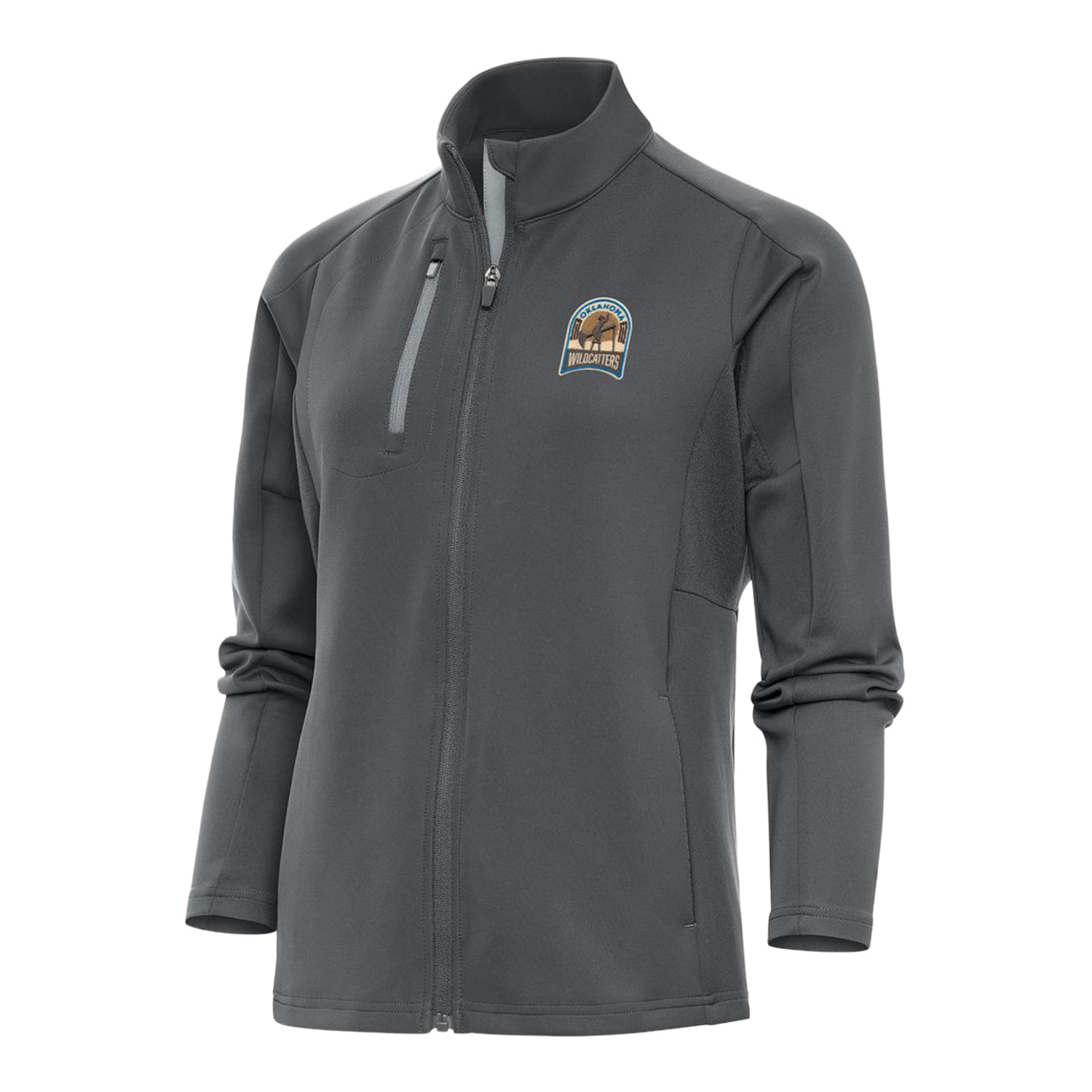 Ladies Oklahoma Wildcatters Generation Full Zip Jacket - Front View