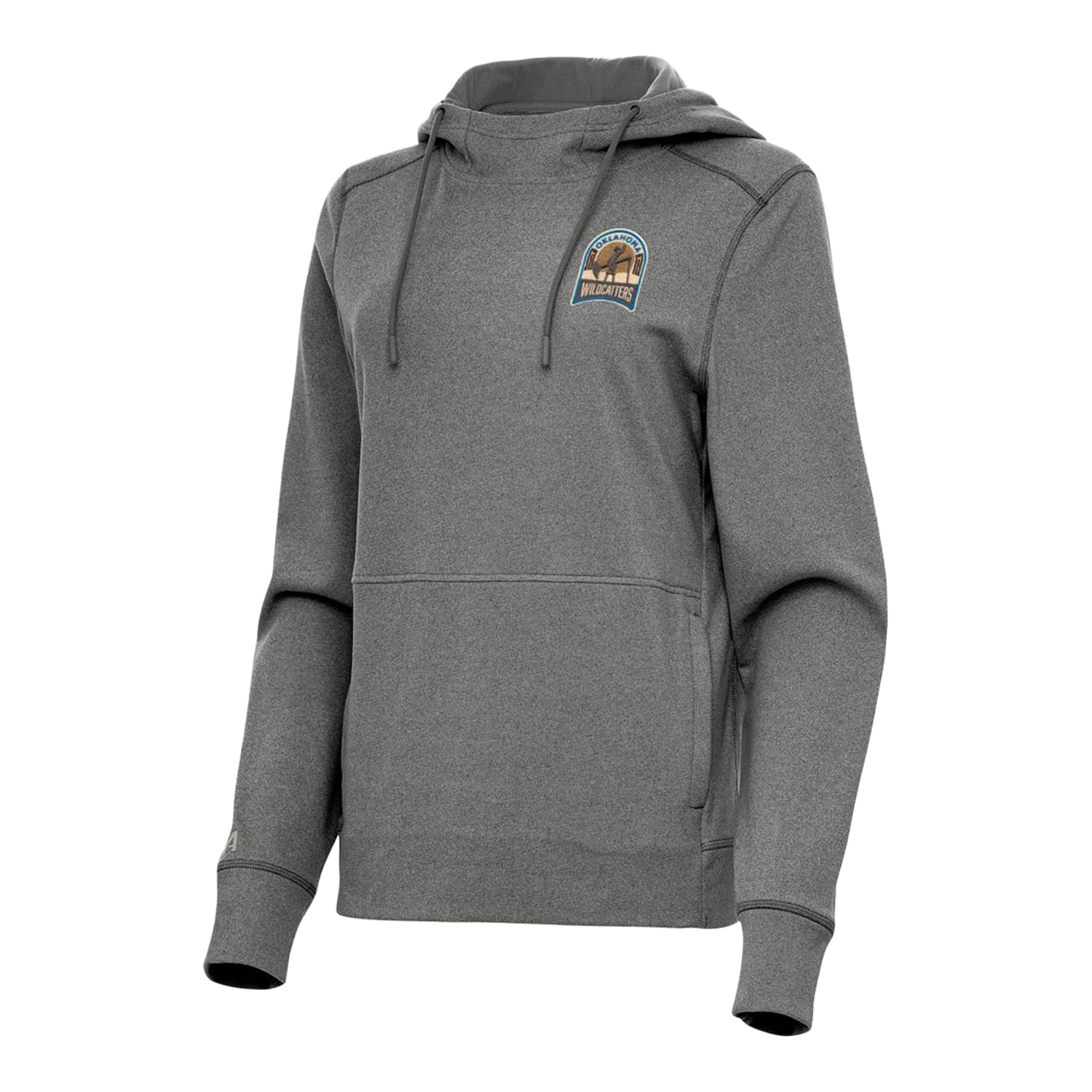 Ladies Oklahoma Wildcatters Justice Pullover Hoodie - Front View
