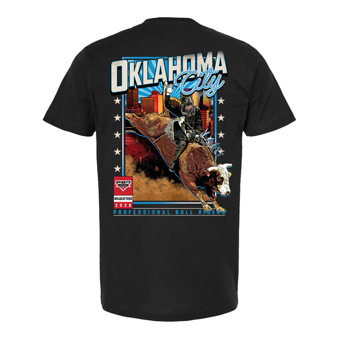 Oklahoma Wildcatters 2026 Event T-Shirt - Black