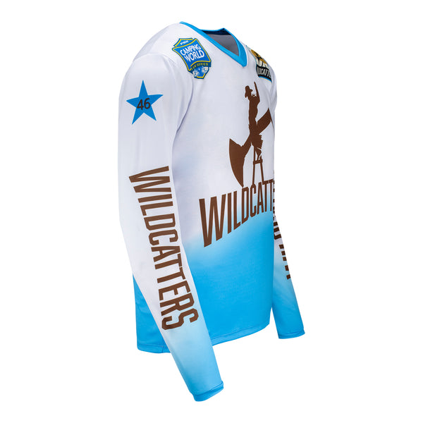 Oklahoma Wildcatters Jersey - Angled Right Side View