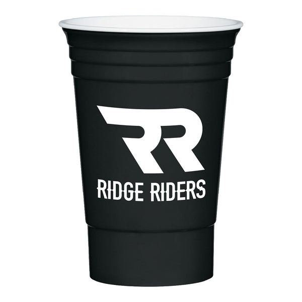 Arizona Ridge Riders Party Cup with Lid, Front view